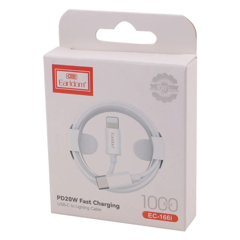 کابل تبدیل USB-C به لایتنینگ ارلدام مدل EC-166i PD20W