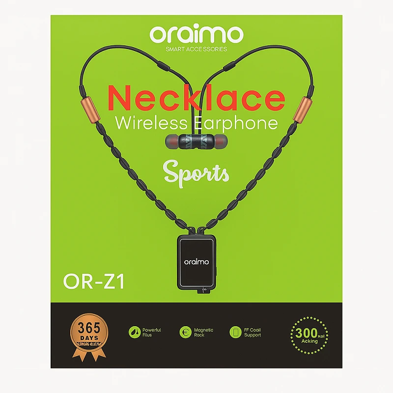 هندزفری گردنی بلوتوثی oraimo or-z1