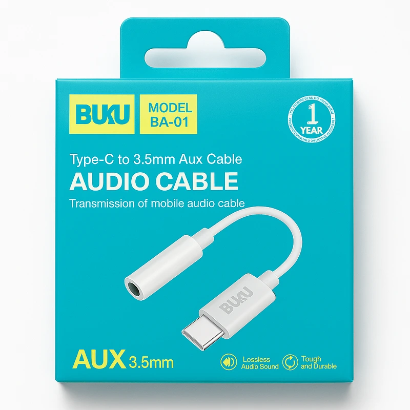 کابل صوتی BUKU مدل BA-C03