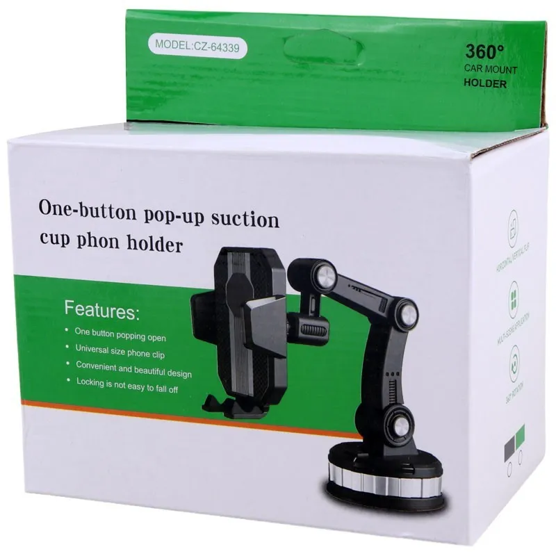 هولدر موبایل One-button Pop-up Suction